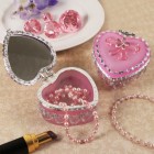 Heart Shaped Box pink Jewelry Pink Box